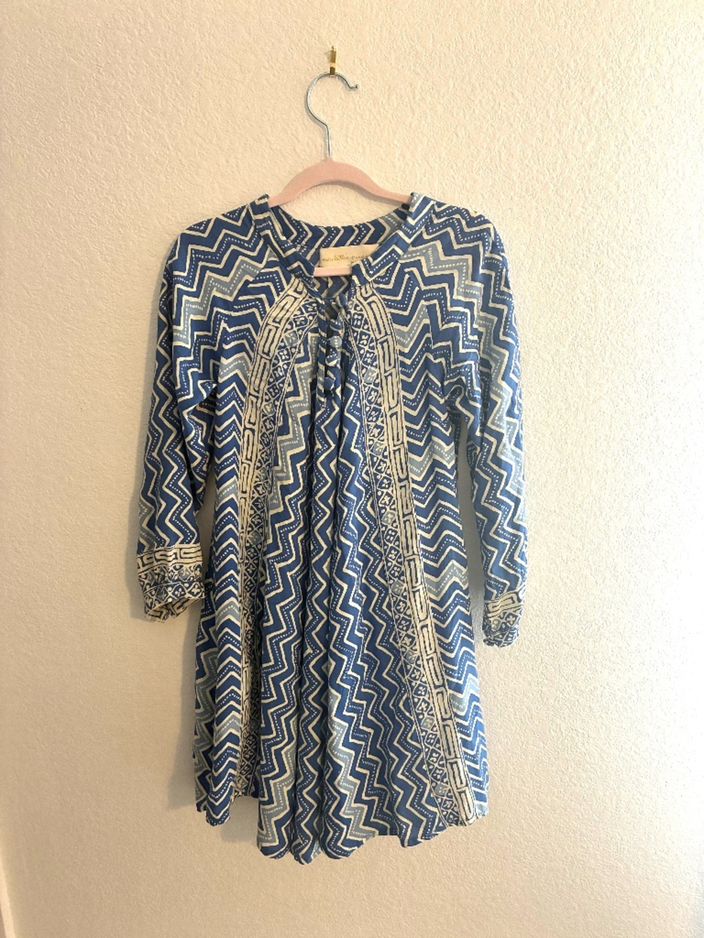 Natalie Martin Kids Blue Boho Dress | Kids Large